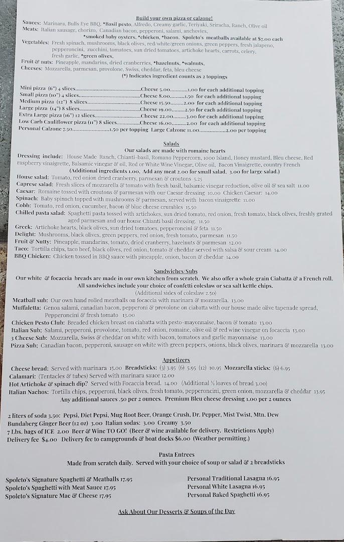 Spoleto's Pizzeria & Wine Shop